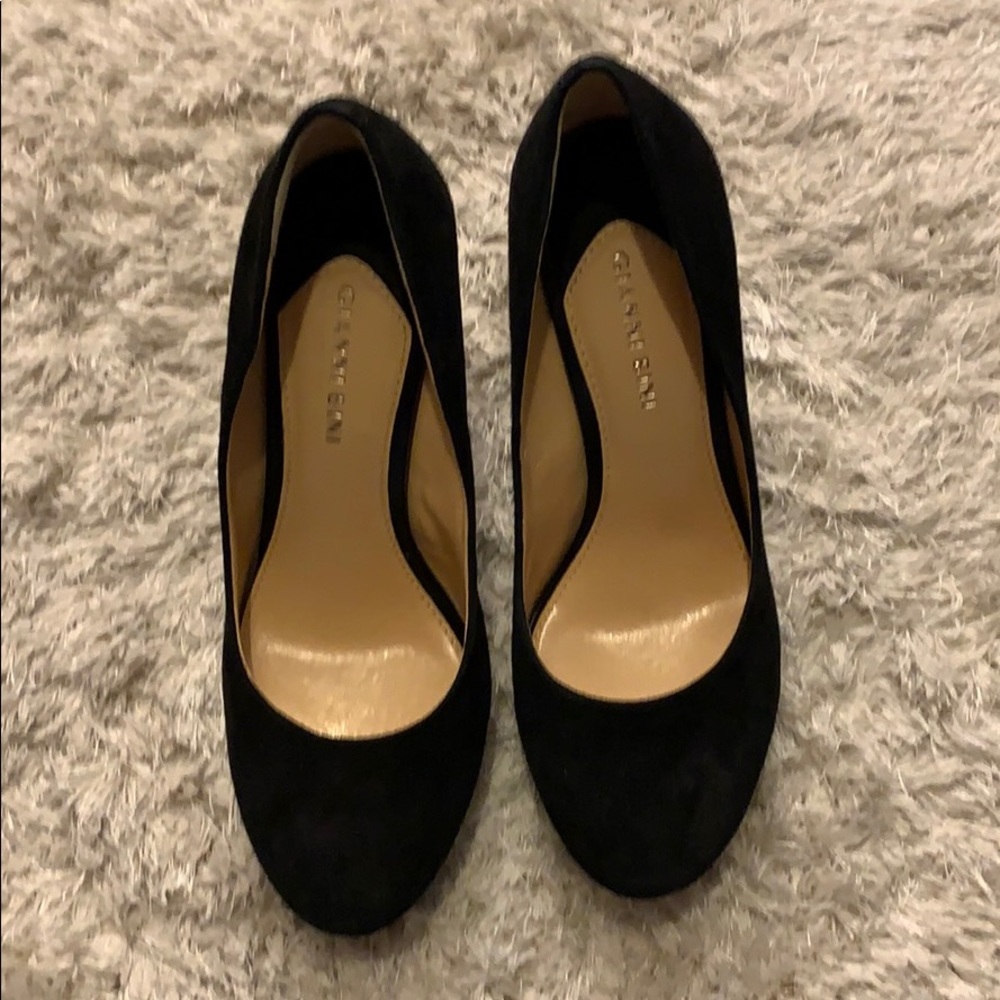 Gianni Bini Black Heels with Sparkle detail